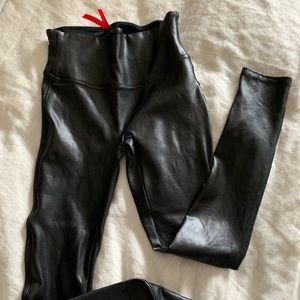 Faux Leather spanx